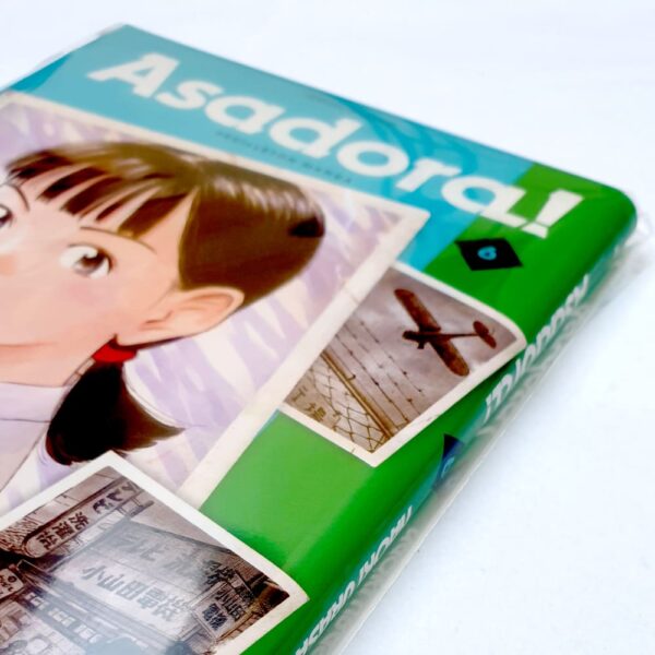 asadora-protegé-mangashield Manga de face protégé par une pochette en plastique transparente