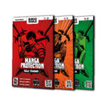 Lots de trois pochettes de protection multi taille de la marque Manga Shield