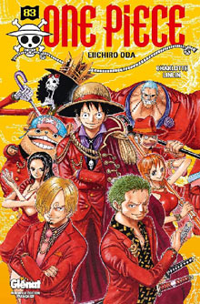couverture du tome 83 collector de One Piece edition 20 ans