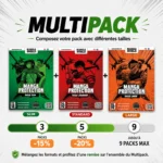 Multipack de protection pour manga