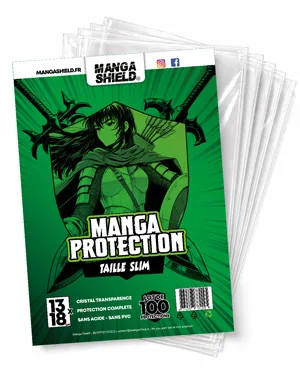 Pochettes de protection manga taille Slim