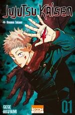 Couverture du tome 1 de Jujutsu Kaisen tome 1